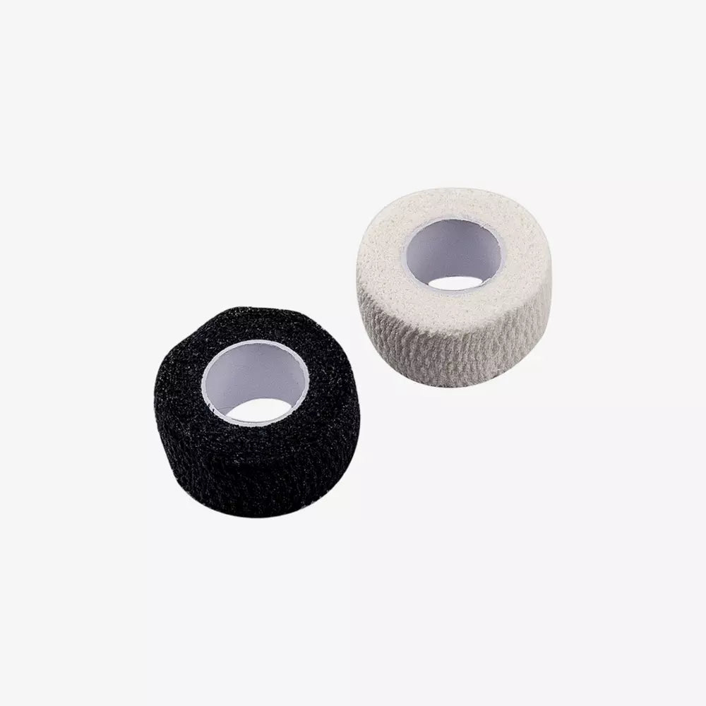 Adhesive Golfer's Tape - 2 Pack: 1 Black & 1 White Roll