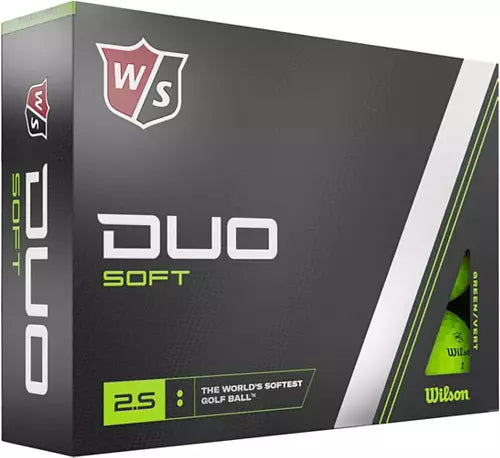 Wilson Duo Soft Green 2023 Golf Balls
