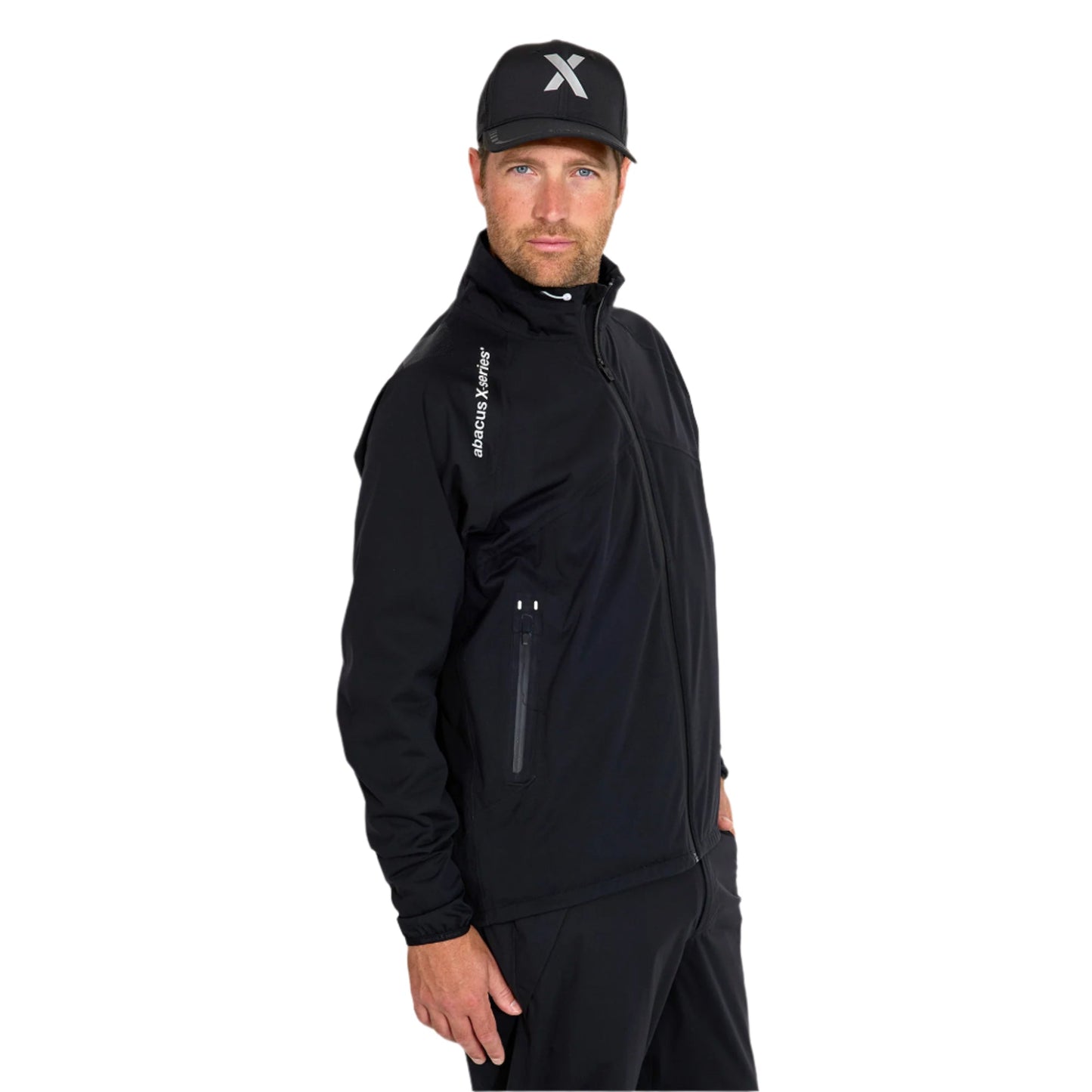 Abacus Mens Pitch 37.5 rainjacket 600-black XXXL