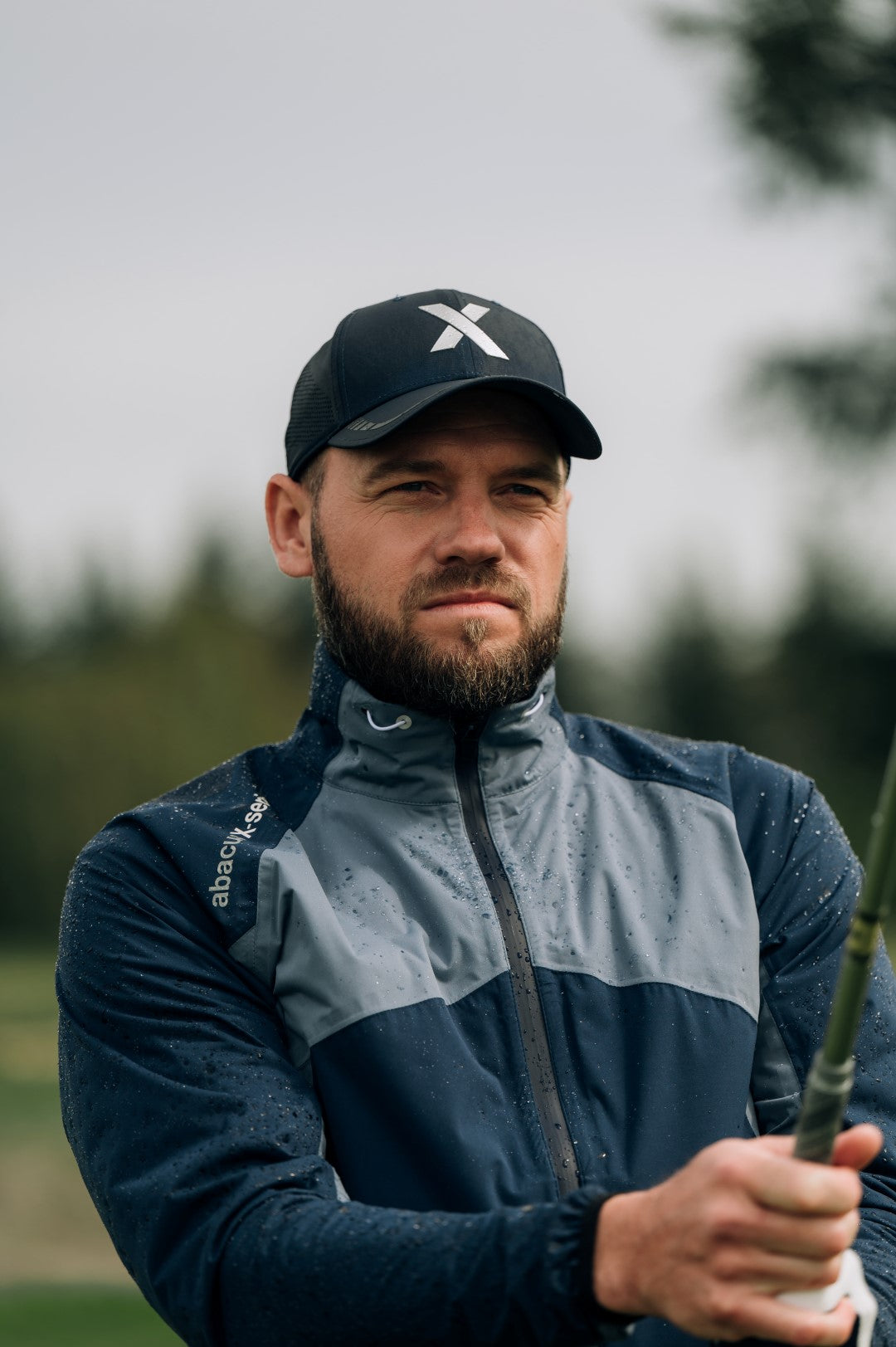Abacus Mens Pitch 37.5 rainjacket 600-black XXXL