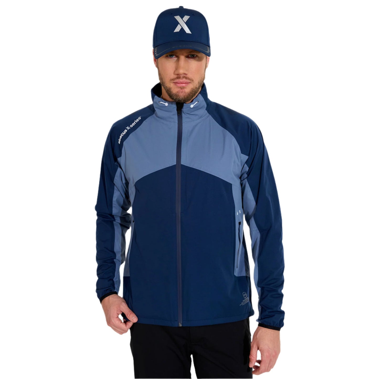 Abacus Mens Pitch 37.5 rainjacket 600-black XXXL