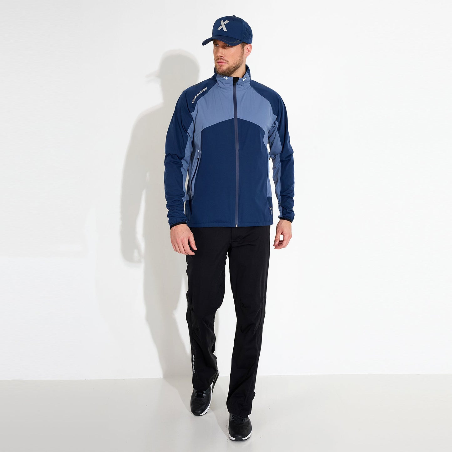 Abacus Mens Pitch 37.5 rainjacket 600-black XXXL