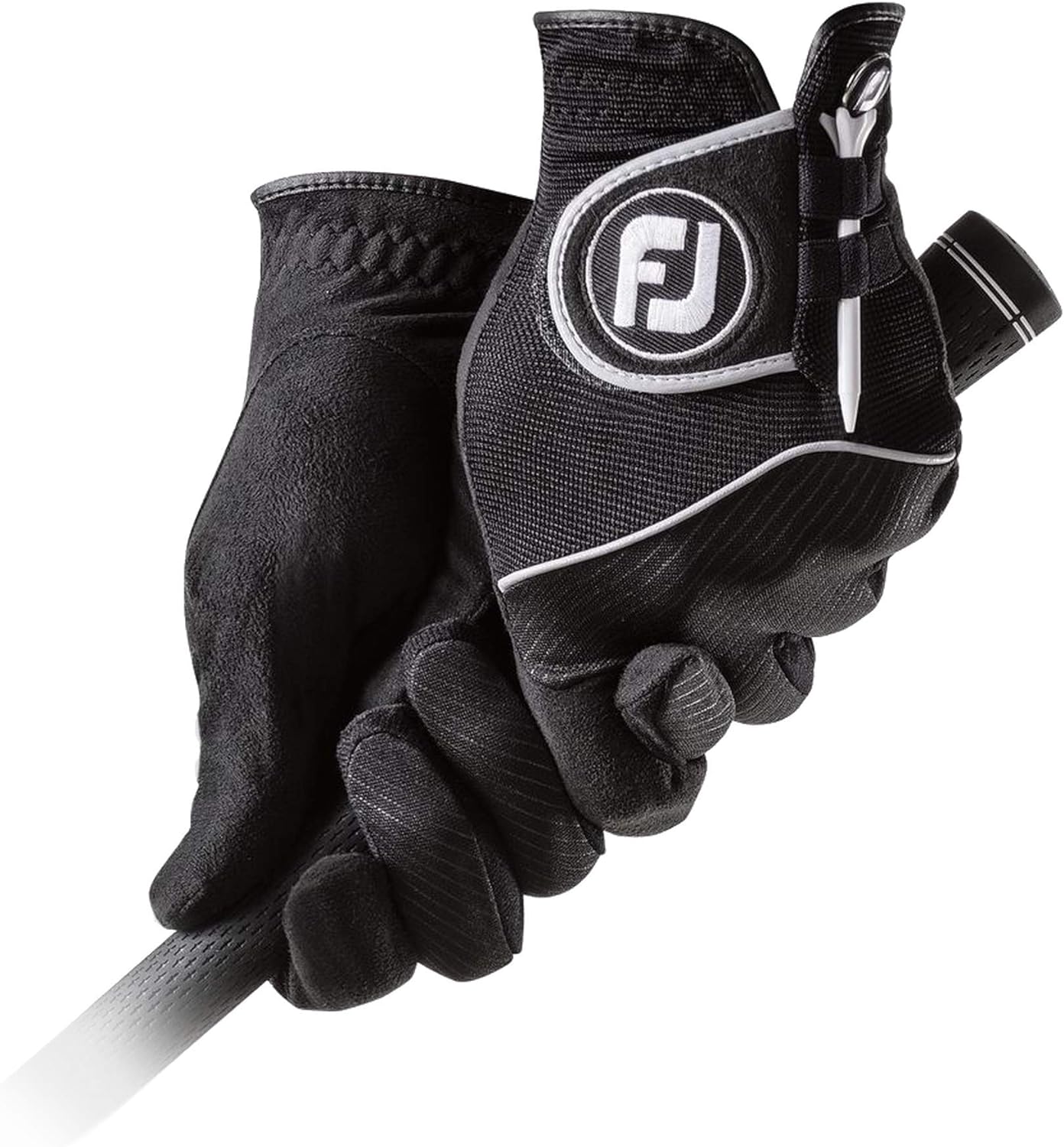 FootJoy RainGrip Pair Mens Gloves 2023 Black/Noir