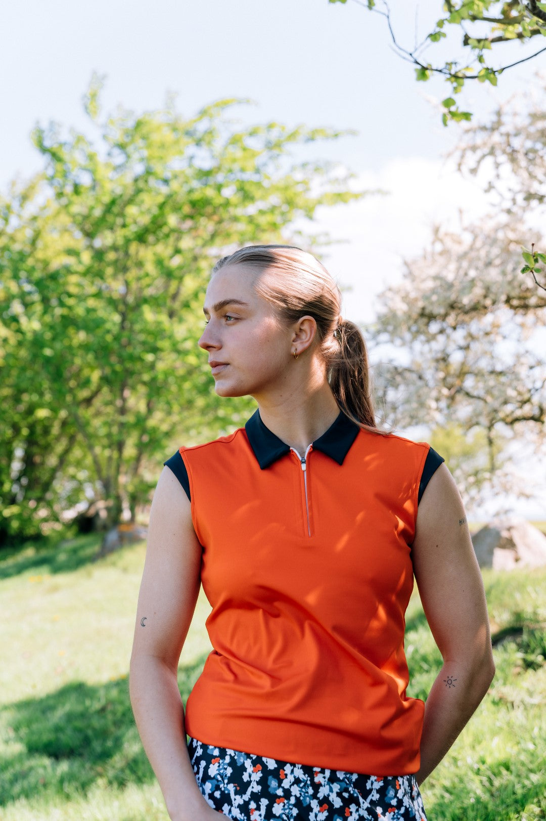ABACUS 27262080 Lds Lily sleeveless 208-nectar XS