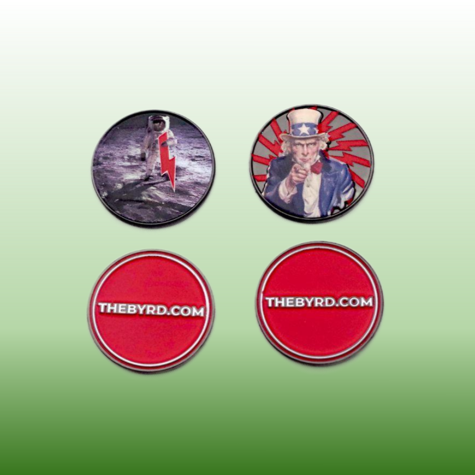 BYRD BALL MARKERS - Merica