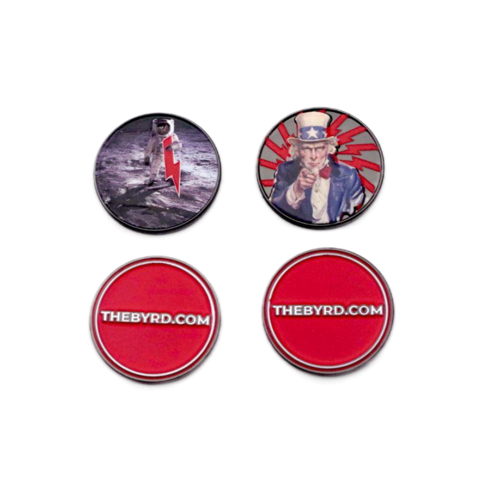 BYRD BALL MARKERS - Merica