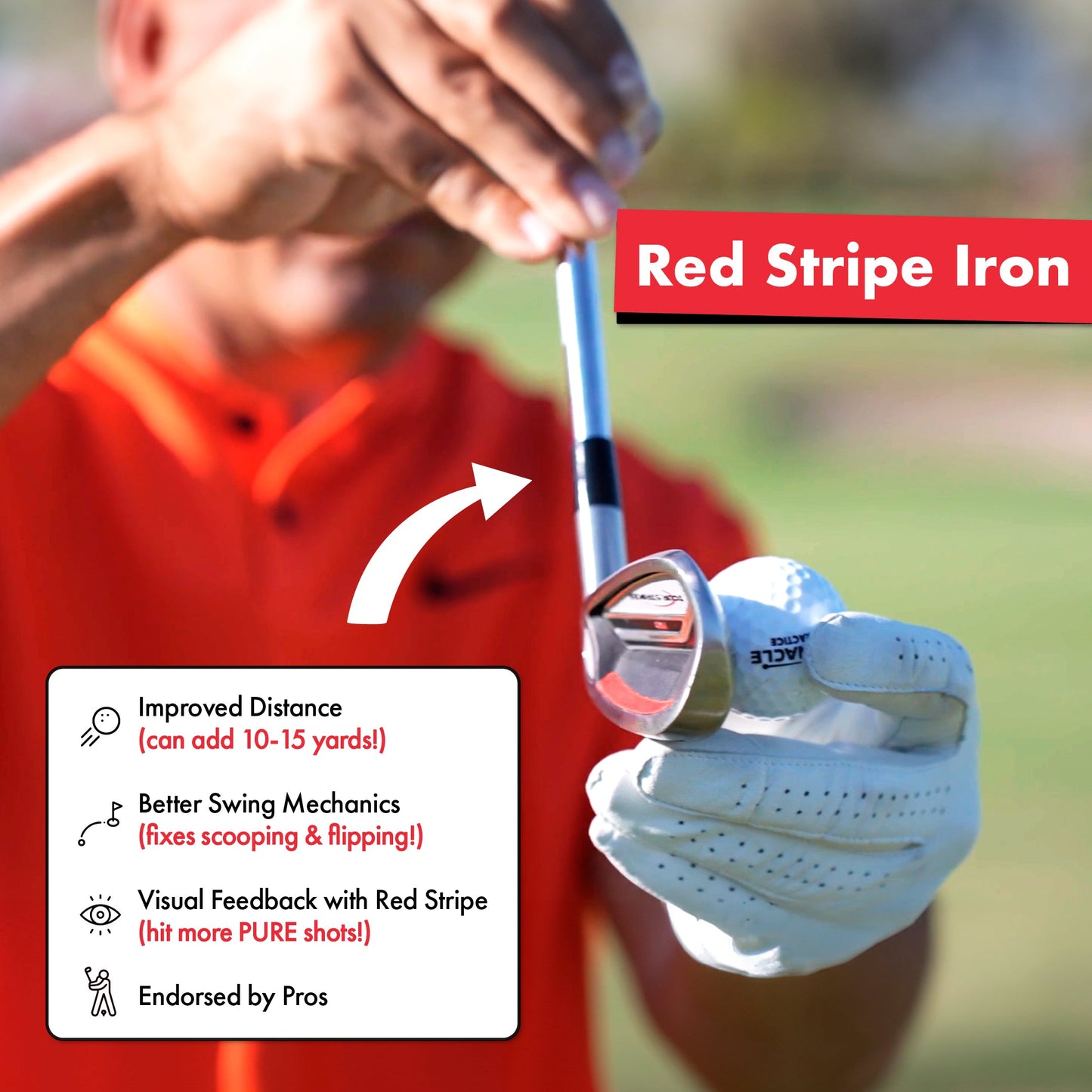 Tour Striker Pro 7X (RH) RED STRIPE - 15th Year ANNIVERSARY