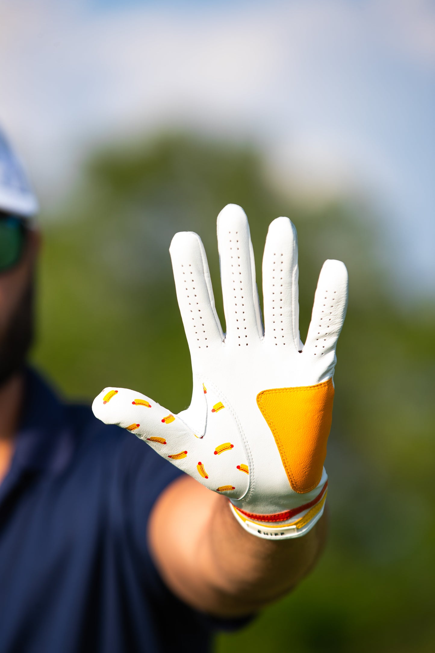 "Hot Dog" Golf Glove