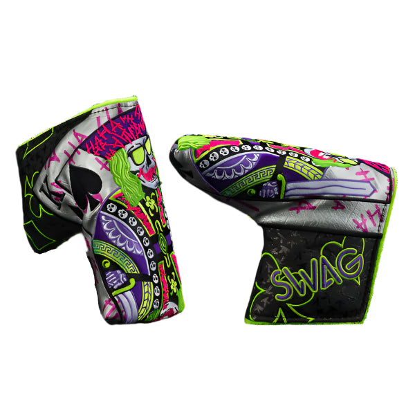 Swag Golf - Defaced Skeleton King Blade Putter Headcover
