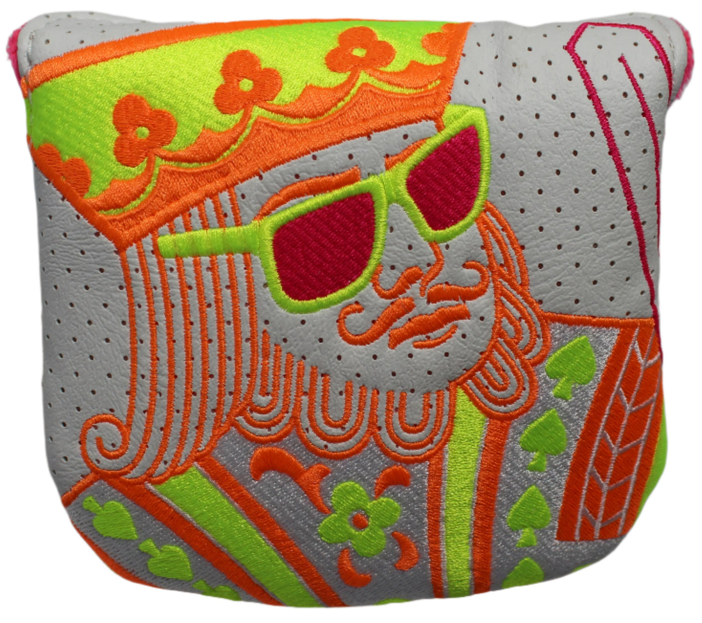 Swag Golf - Orange & Bolt King Mallet Putter Headcover