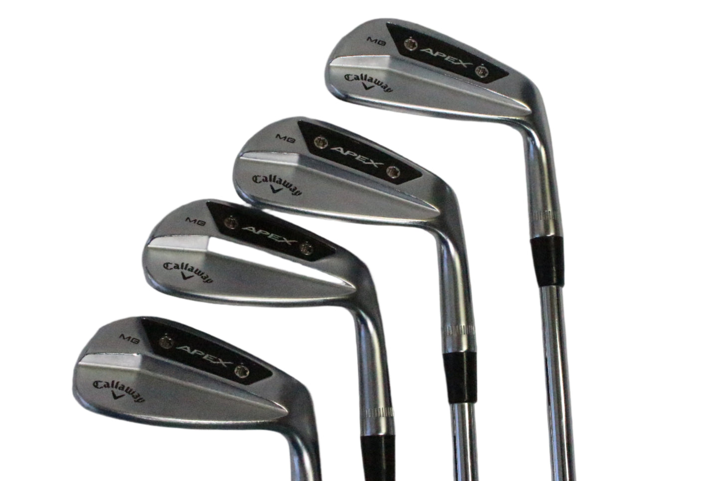 Pre-Owned Callaway Apex Mb 24 (7-PW) Iorn Set w/ Oban ct 115 (X-Stiff) Steel Shafts (Average)