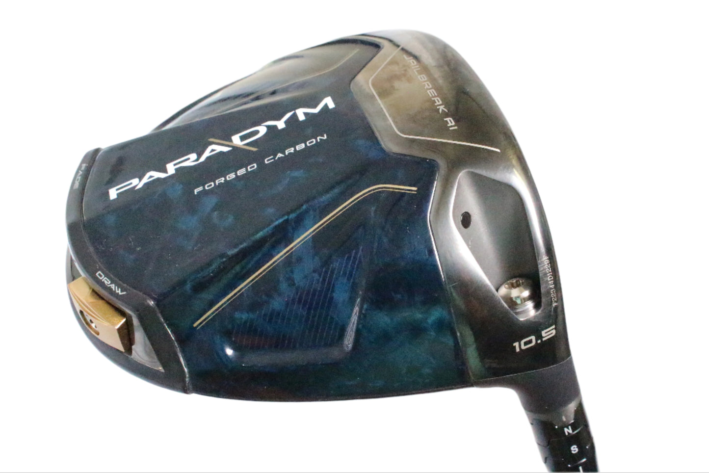 Pre-Owned Callaway Paradym (10.5) Driver W/ Tense 1K Black 65 S (Stiff) (46 Inch) Shaft (Above Average)