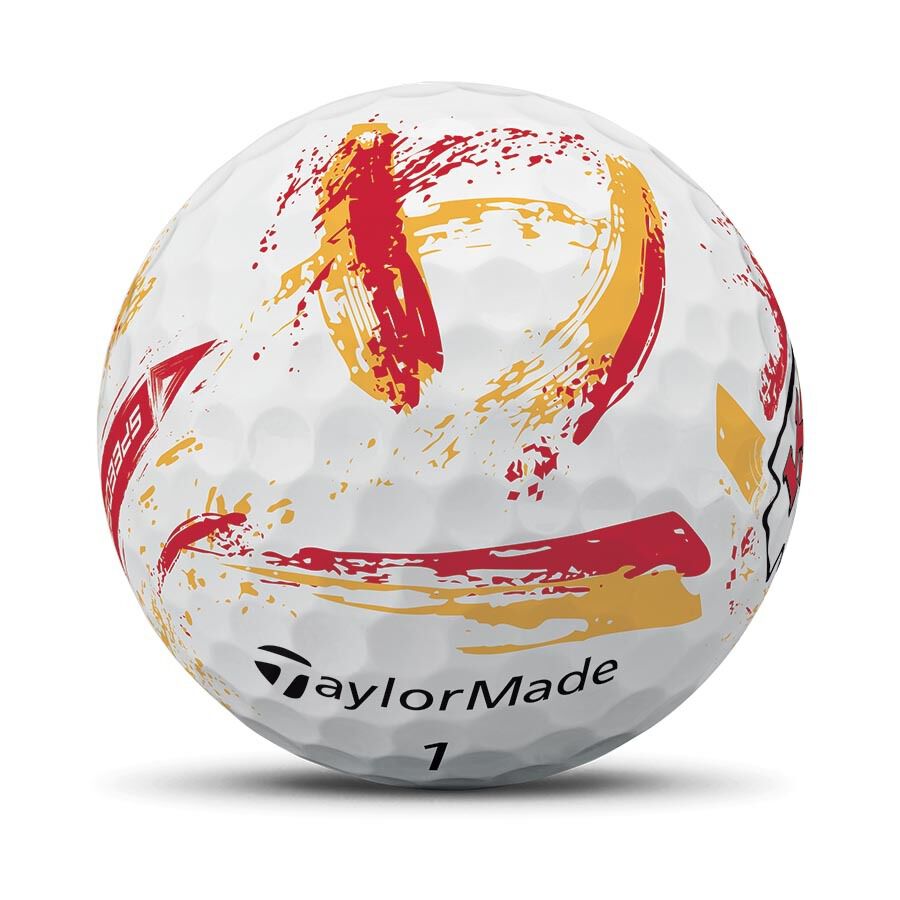 TaylorMade Speed Soft Ink NFL Chiefs Golf Balls