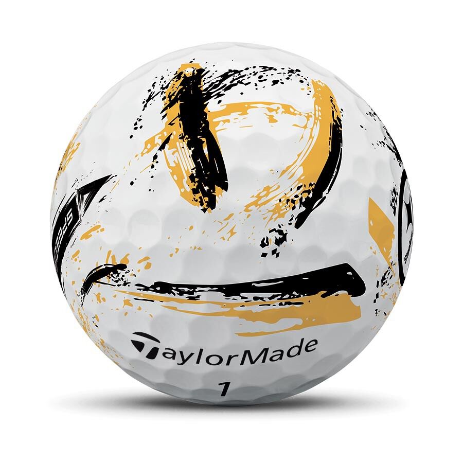TaylorMade Speed Soft Ink NFL Steelers Golf Balls