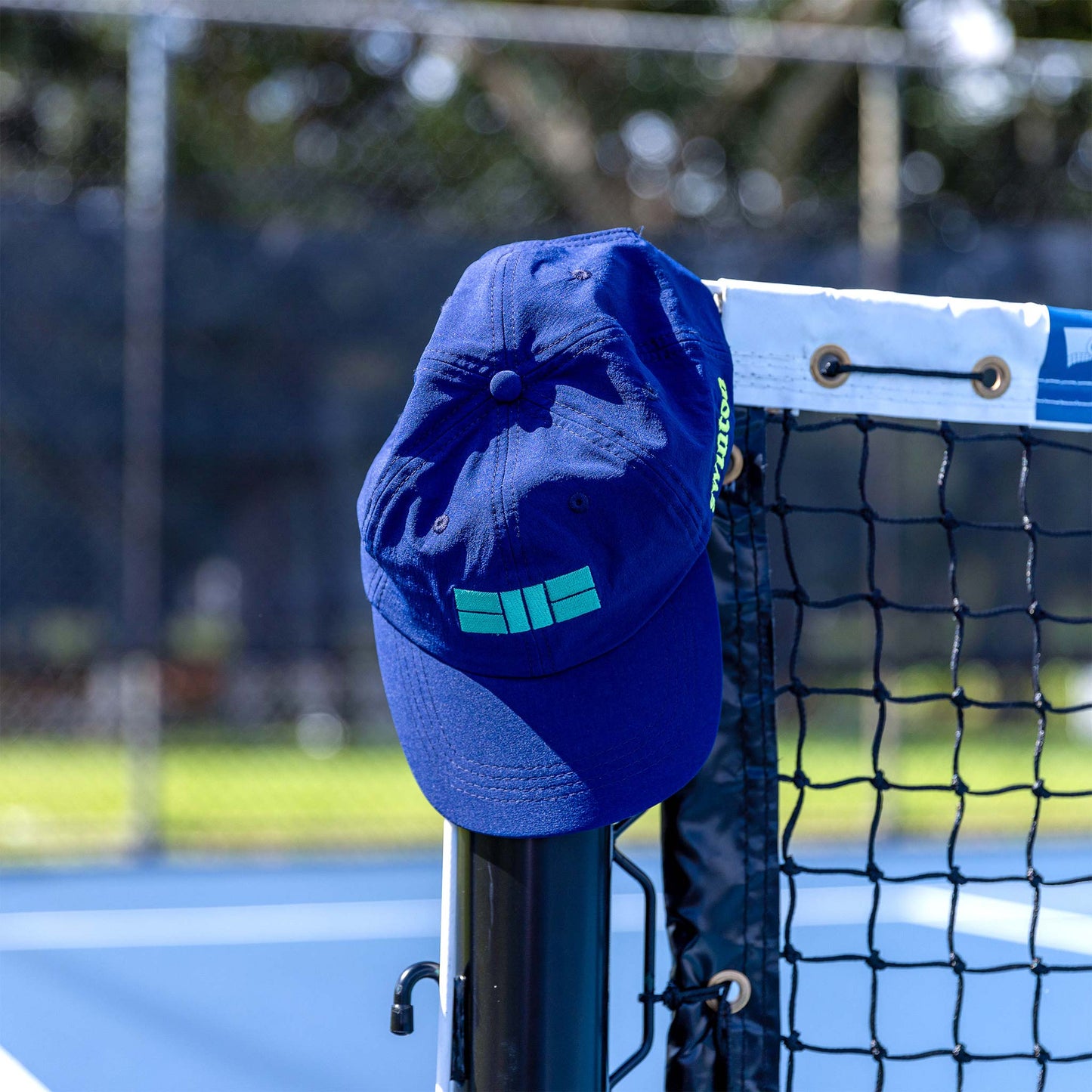 Performance Hat Blue Stitch Court
