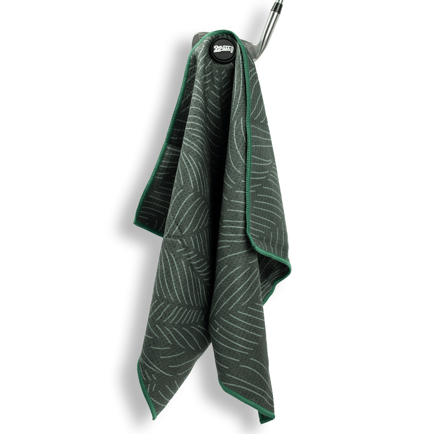 Bermuda Leaf Magnetic Golf Towel