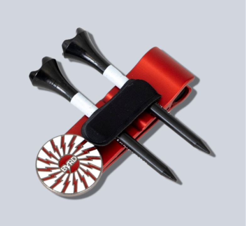 THE BYRD GOLF CLYP - Red Cardinal