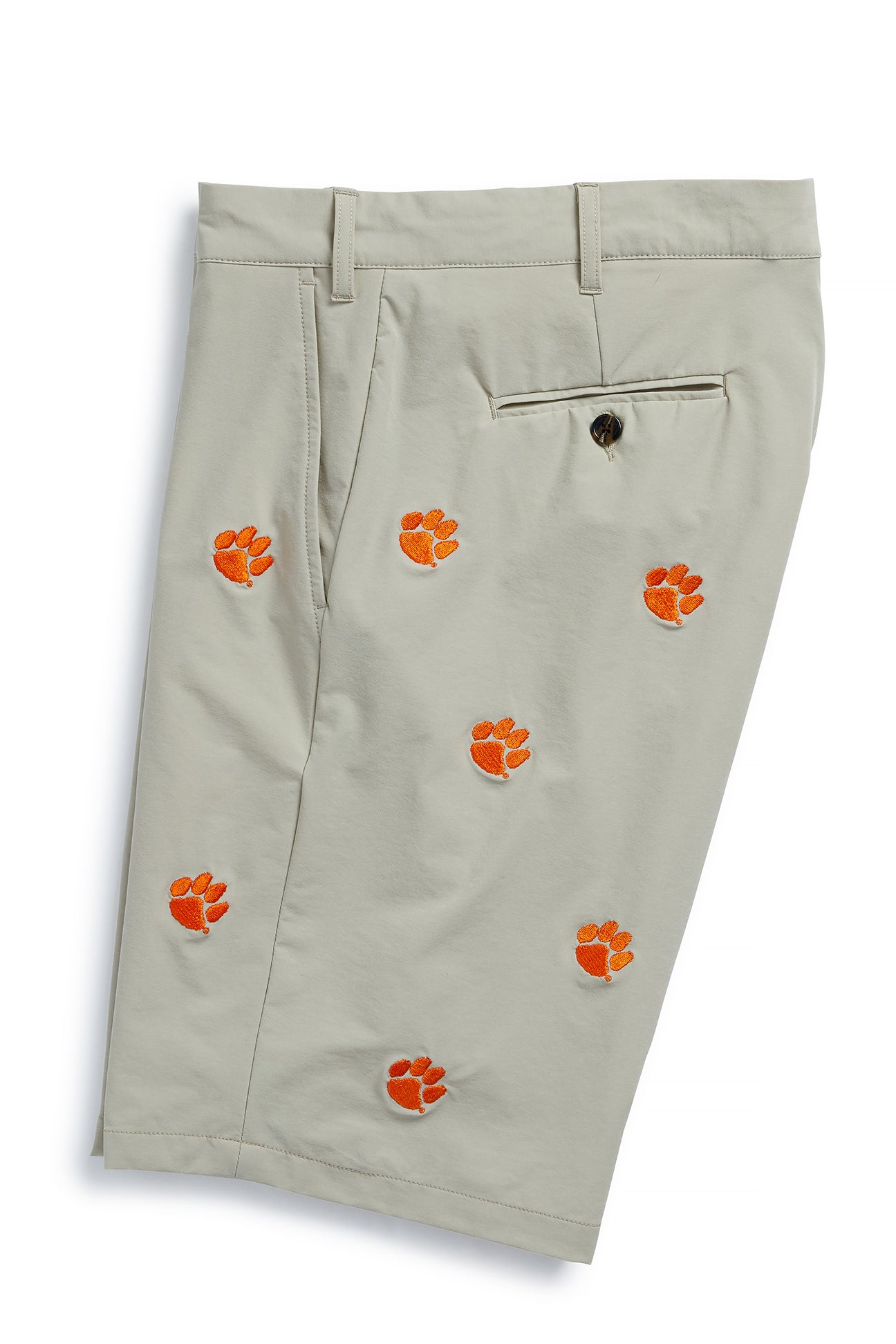 Collegiate ACKformance Short Khaki with Clemson