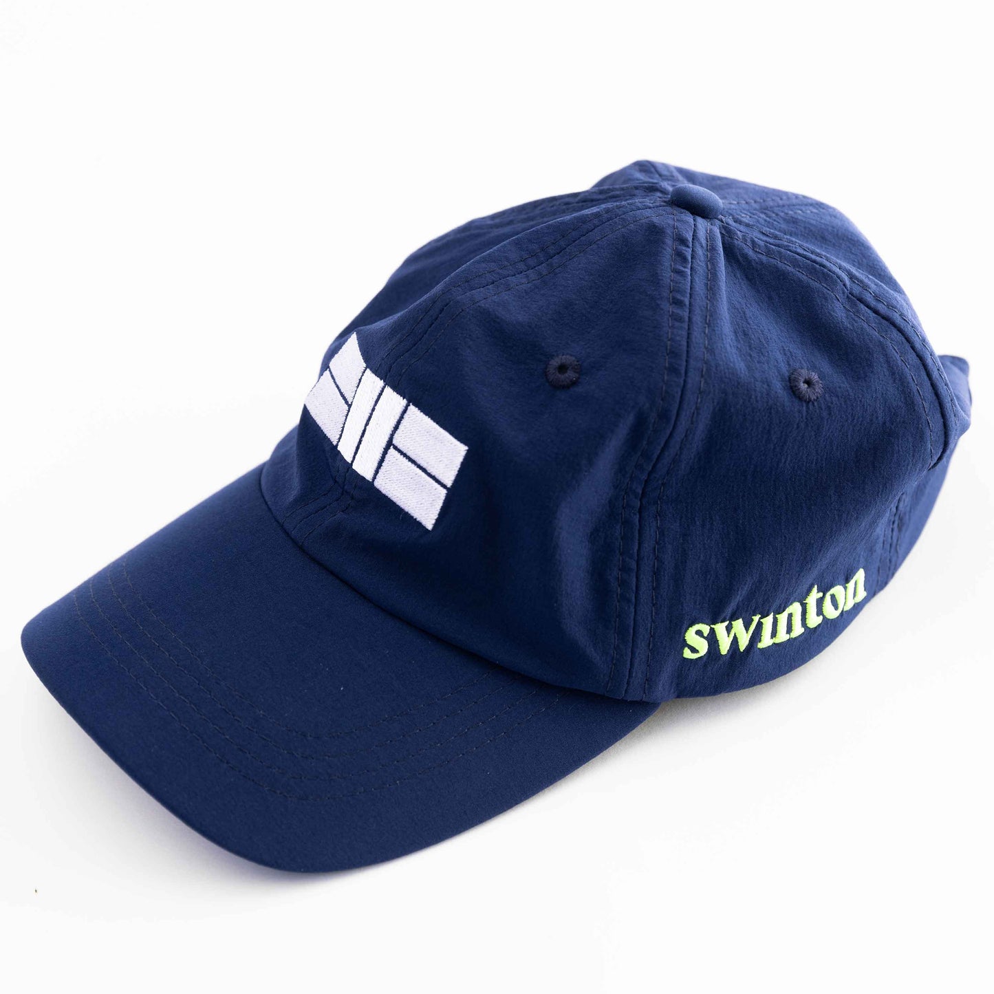 Performance Hat White Court Stitch