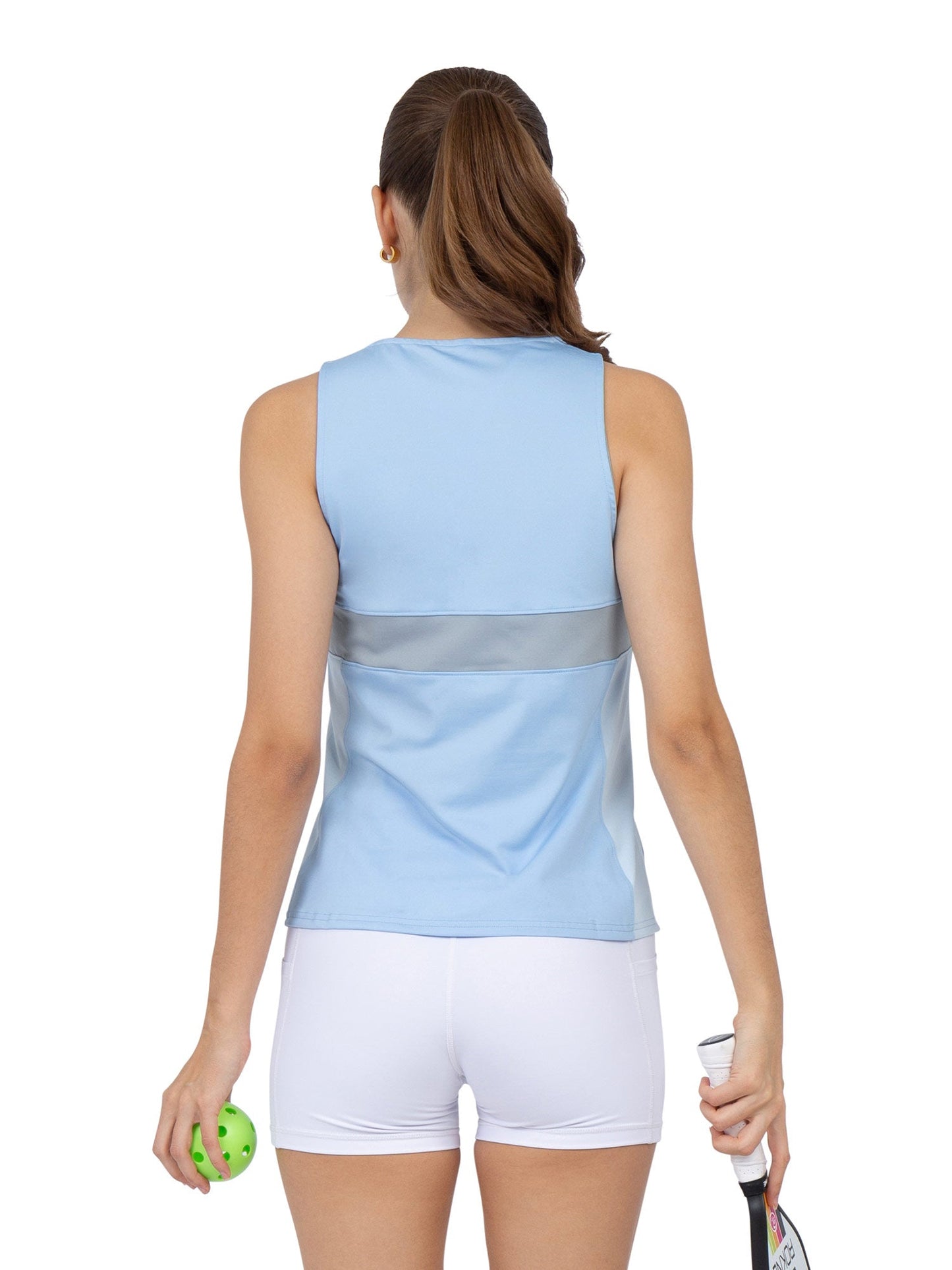 Blaire Tank - Bluebell/Pearl