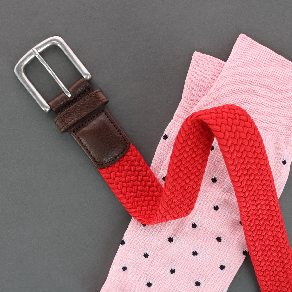 Riverside Solid Stretch Weave Belt
