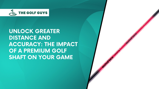 Unlock Greater Distance and Accuracy: The Impact of a Premium Golf Shaft on Your Game