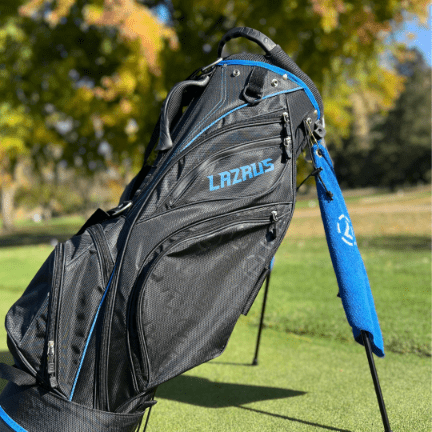 Lazrus Golf Premium Black Golf Bags