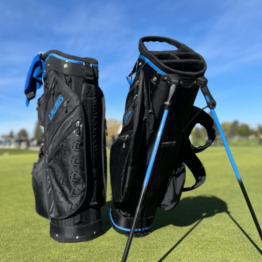 Lazrus Golf Premium Black Golf Bags