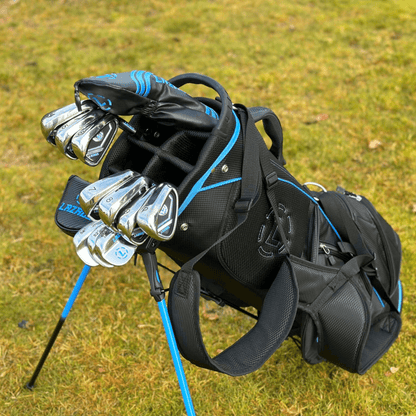 Lazrus Golf Premium Black Golf Bags