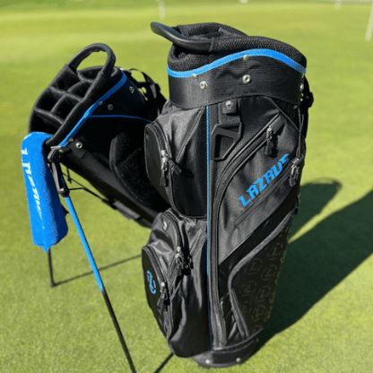 Lazrus Golf Premium Black Golf Bags