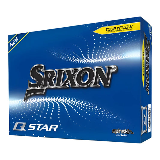 Srixon Q-Star 6 "Tour Yellow" Golf Balls