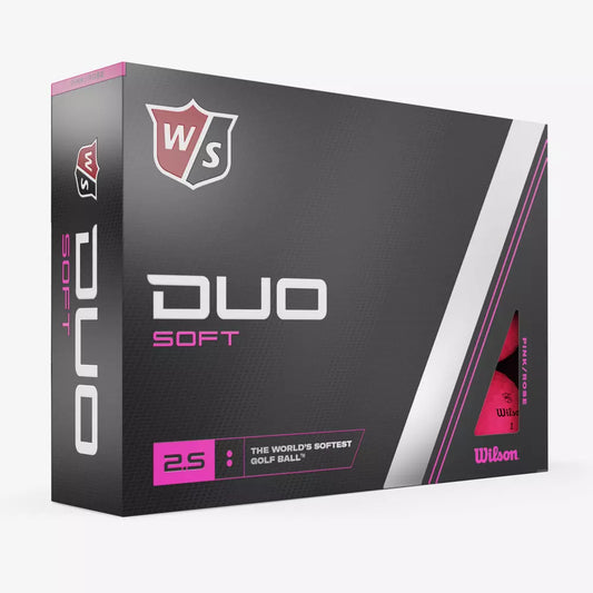 Wilson Duo Soft Pink 2023 Golf Balls