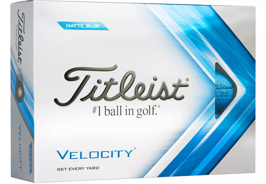 Titleist Velocity Matte Blue 2022 Golf Balls