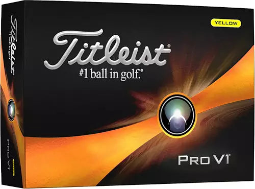 Titleist Pro V1 Yellow 2023 Golf Balls