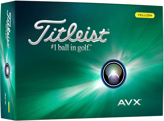 Titleist AVX Yellow 2024 Golf Balls