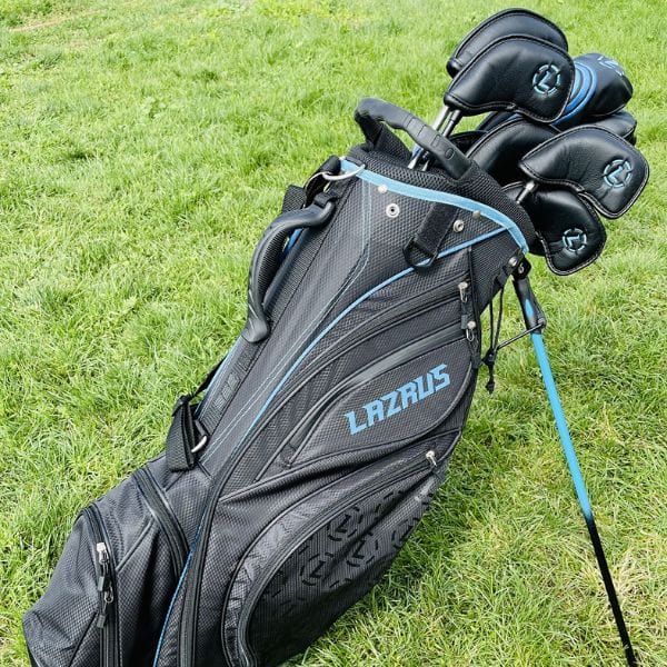 Lazrus Golf Premium Black Golf Bags