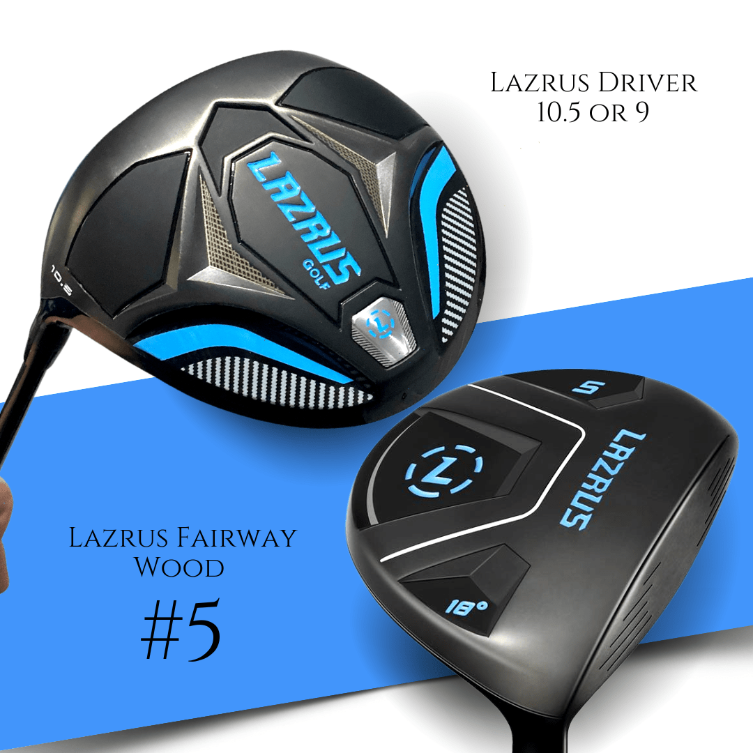 Lazrus Golf - Driver and Fairway Wood Bundle