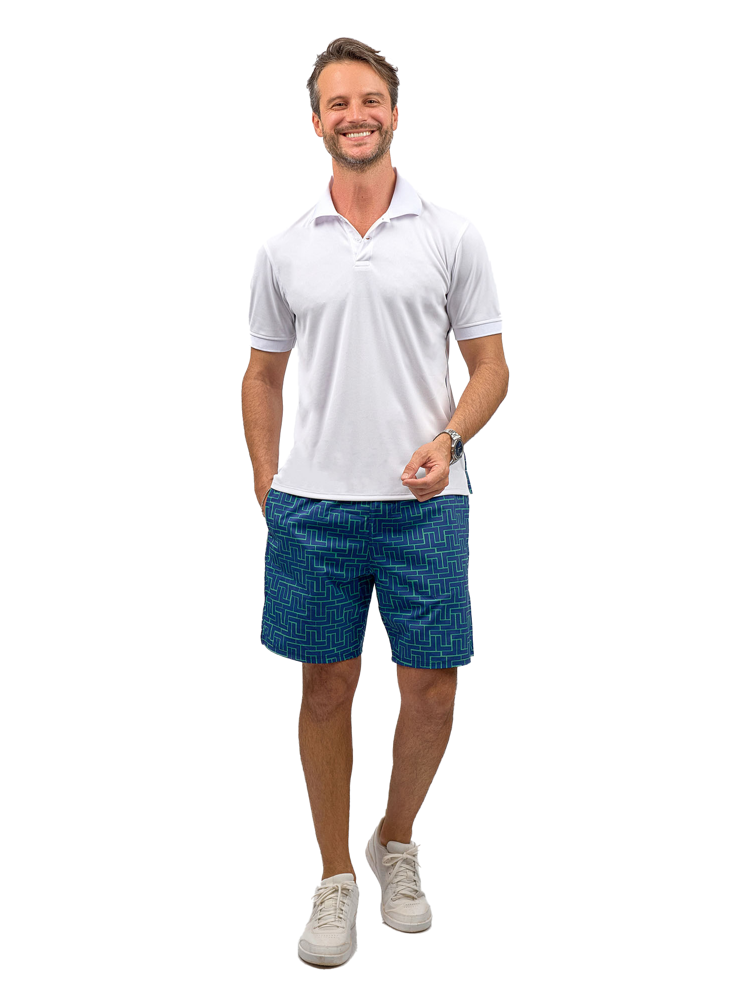 Men's Tennis Shorts - Spin Shorts with Pockets & UV Protection