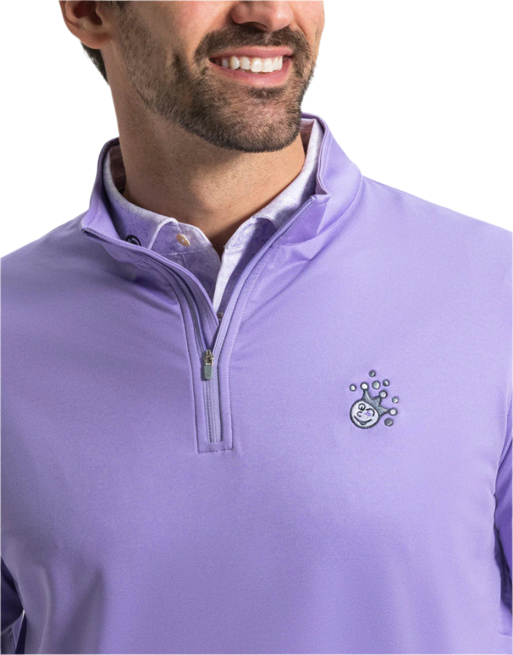 Scotty Cameron x Peter Millar 2025 Jackpot Johnny "Circle T" Performance Purple Pullover