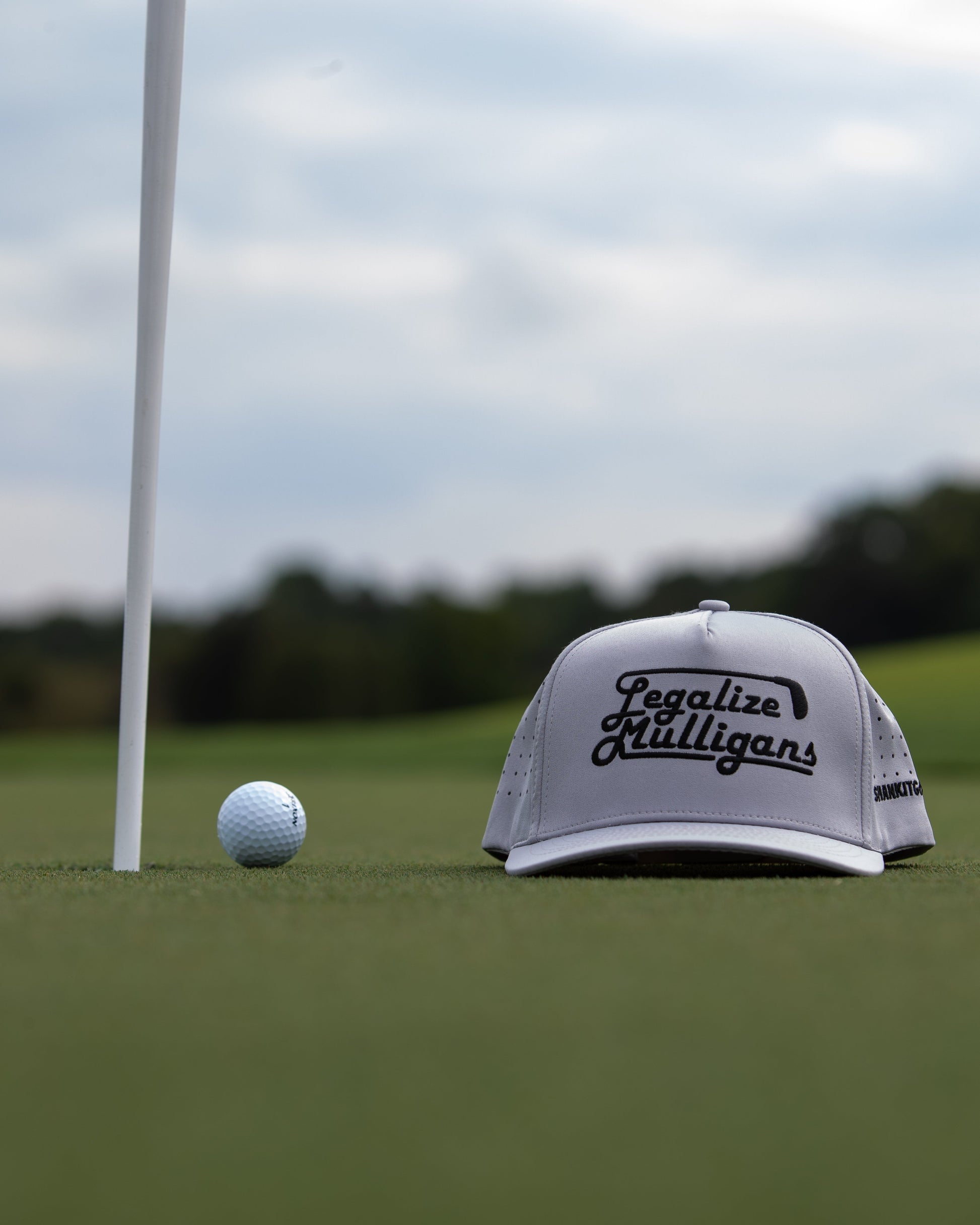 Legalize Mulligans Gray Golf Hat