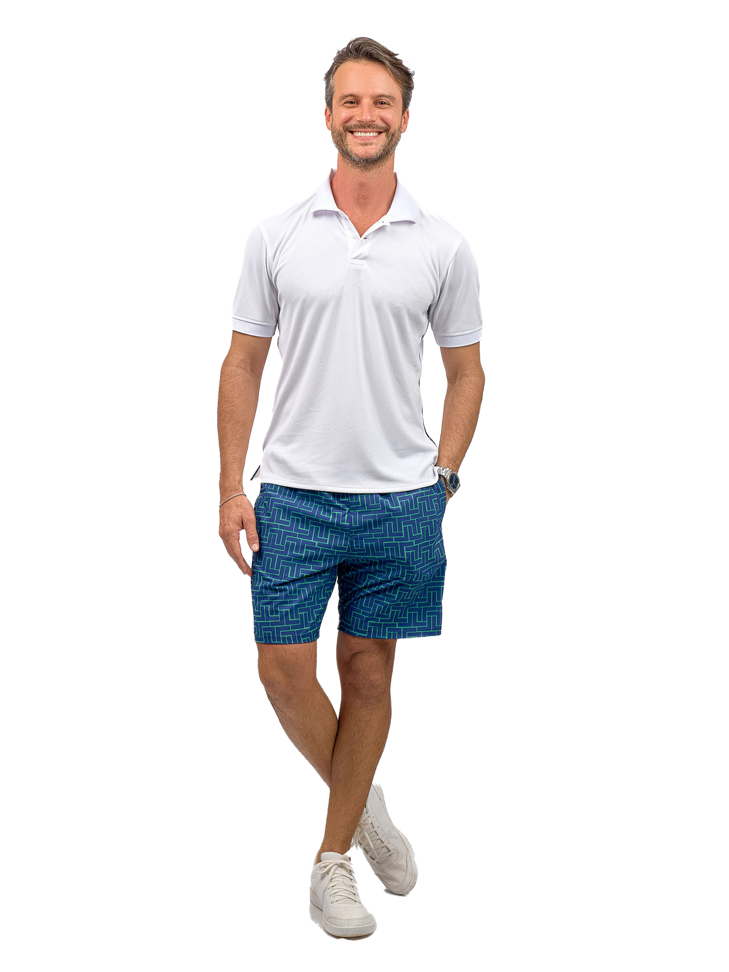 Men's Tennis Shorts - Spin Shorts with Pockets & UV Protection