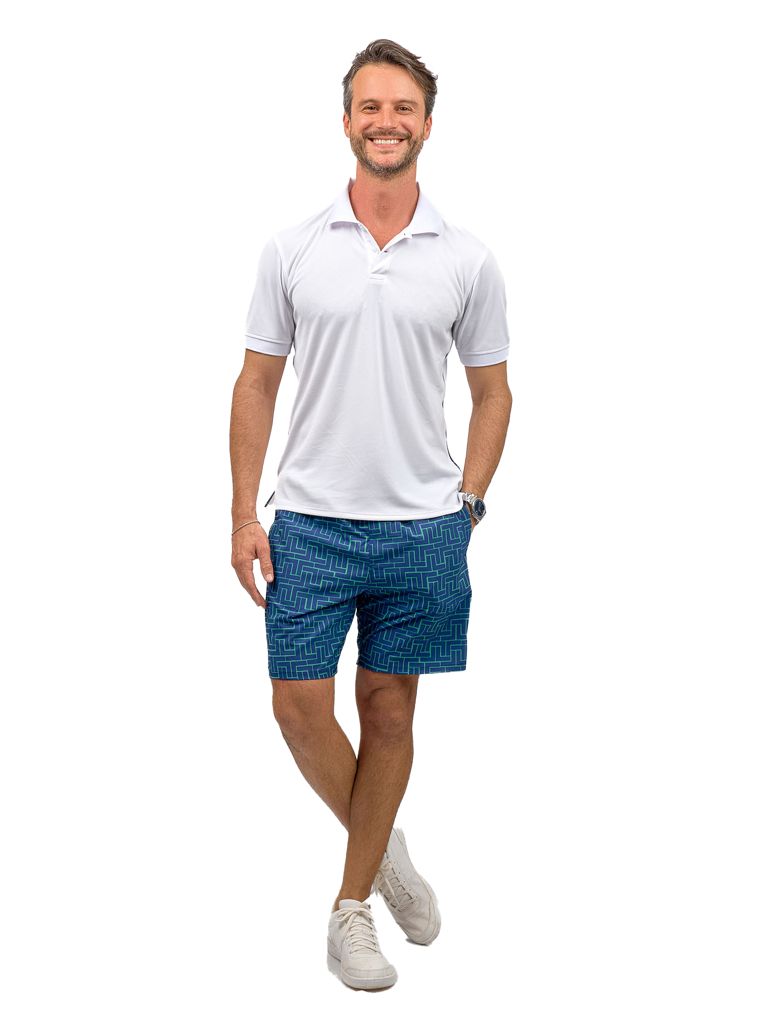 Men's Tennis Shorts - Spin Shorts with Pockets & UV Protection