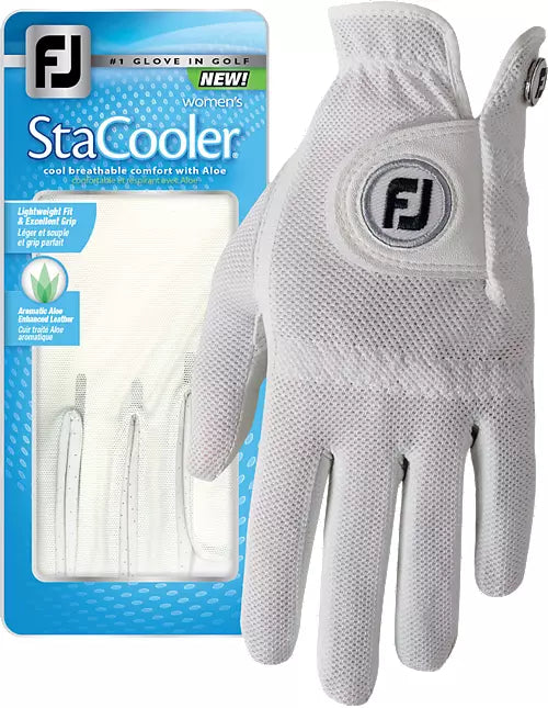 FootJoy StaCooler Regular Women's Glove 2023 Pearl