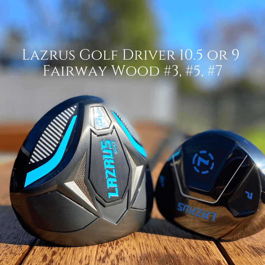 Lazrus Golf - Driver and Fairway Wood Bundle