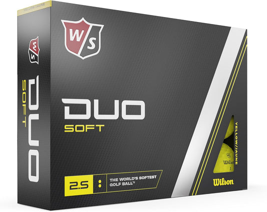 Wilson Duo Soft Yellow 2023 Golf Balls