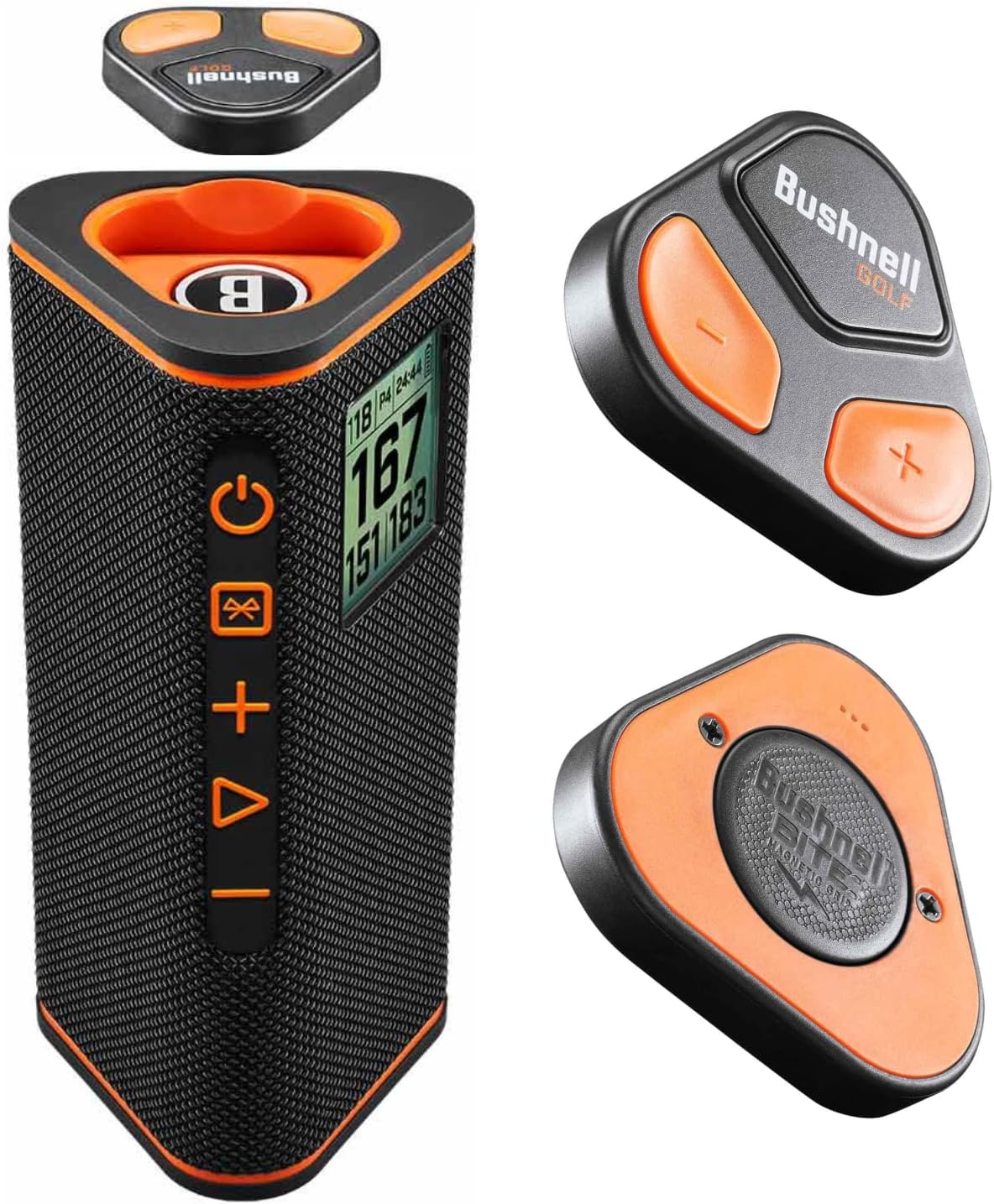 Bushnell Wingman View GPS Bluetooth Golf Speaker - Black