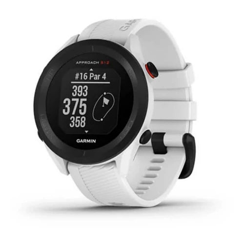 Garmin Approach S12 Golf GPS Smartwatch - White