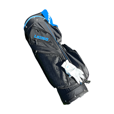 Lazrus Golf Premium Black Golf Bags