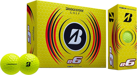 Bridgestone e6 Optic Yellow 2023 Golf Balls