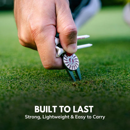 THE BYRD GOLF DIVOT CLYP - Blue Jay